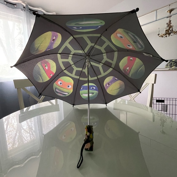 🐢🥷Teenage Mutant Ninja Turtles Childs umbrella Vintage collectible Nickelodeon - Picture 12 of 12